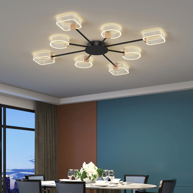 Flush Mount Ceiling Light Modern Fixture Flush Mount Lamp for Dining Room