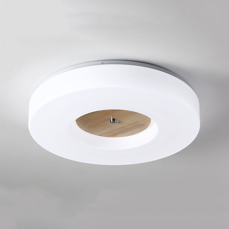 Modern Round Ceiling Mount Light LED Ceiling Light with Acrylic Shade for Aisle