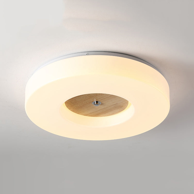 Modern Round Ceiling Mount Light LED Ceiling Light with Acrylic Shade for Aisle