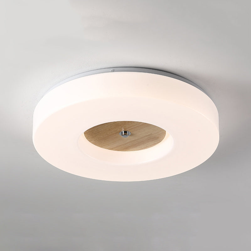 Modern Round Ceiling Mount Light LED Ceiling Light with Acrylic Shade for Aisle