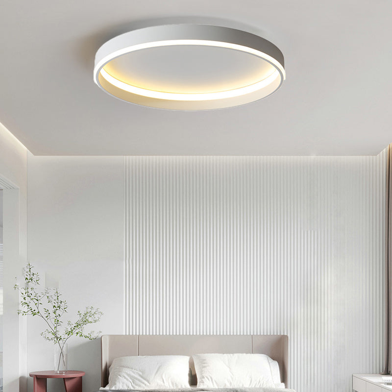 Modern White LED Ceiling Light Flush Mount Lighting for Kitchen Home