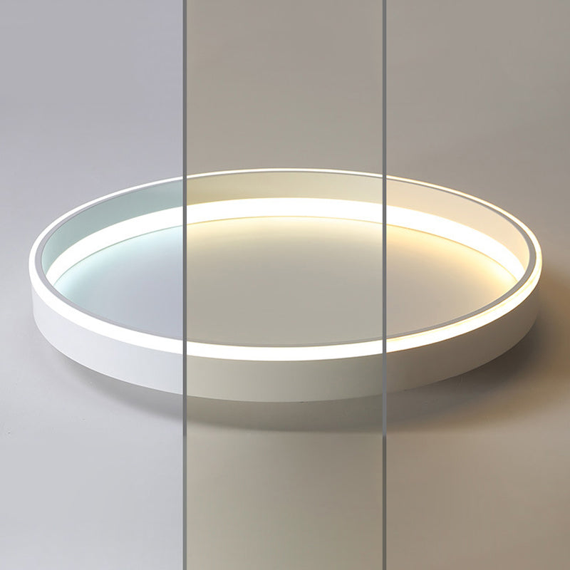 Modern White LED Ceiling Light Flush Mount Lighting for Kitchen Home