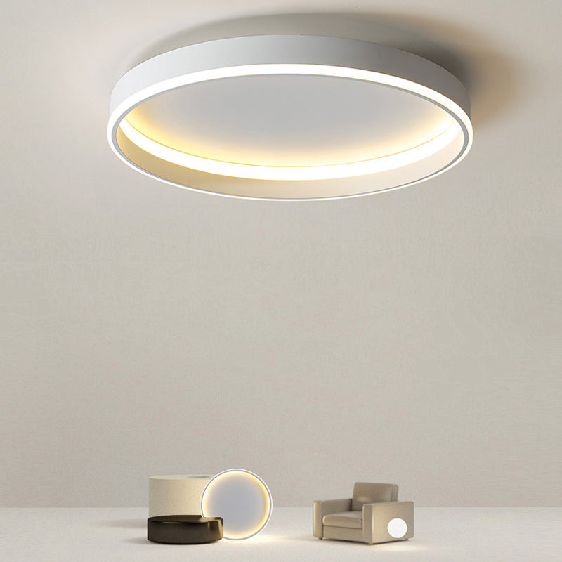 Modern White LED Ceiling Light Flush Mount Lighting for Kitchen Home