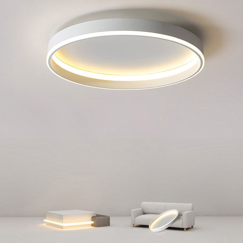 Modern White LED Ceiling Light Flush Mount Lighting for Kitchen Home