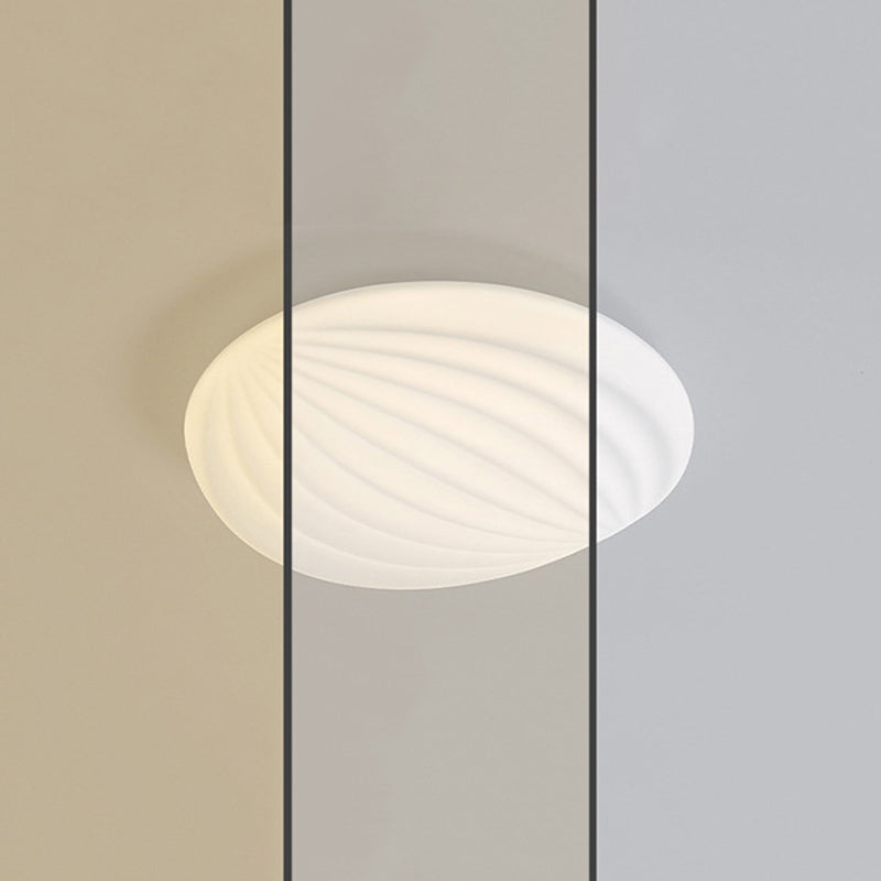 Modern White Ceiling Light LED Flush Mount Lighting for Dining Room