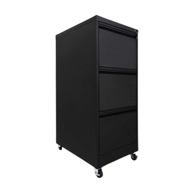 Steel Filing Cabinet Contemporary File Cabinet with Lock and Storage