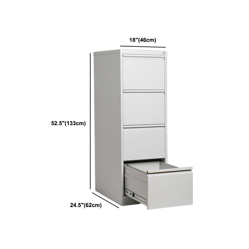 Steel Filing Cabinet Contemporary File Cabinet with Lock and Storage