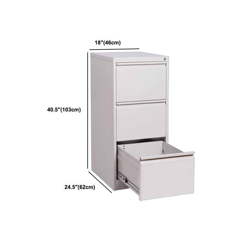 Steel Filing Cabinet Contemporary File Cabinet with Lock and Storage