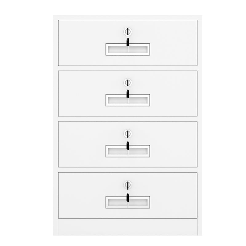 Vertical Filing Cabinet Metal File Cabinet with Lock and Storage