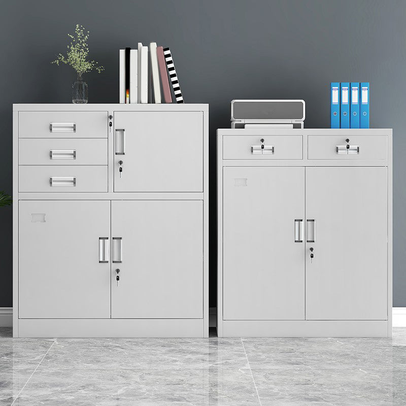 Vertical Filing Cabinet Contemporary File Cabinet with Lock and Storage