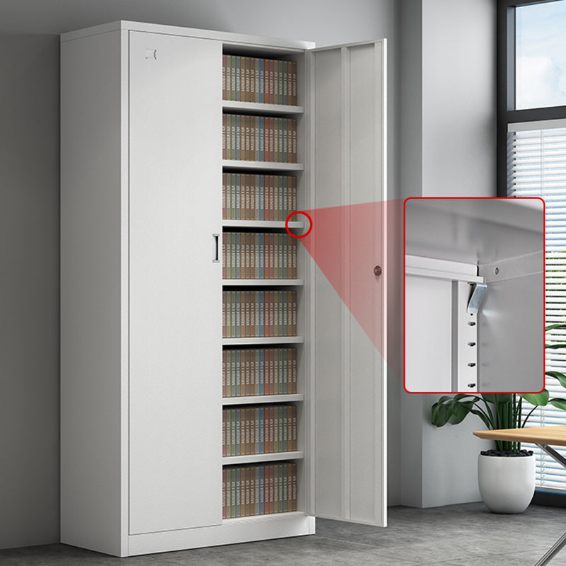 Fire-Resistant Filing Cabinet Vertical File Cabinet with Storage Shelves