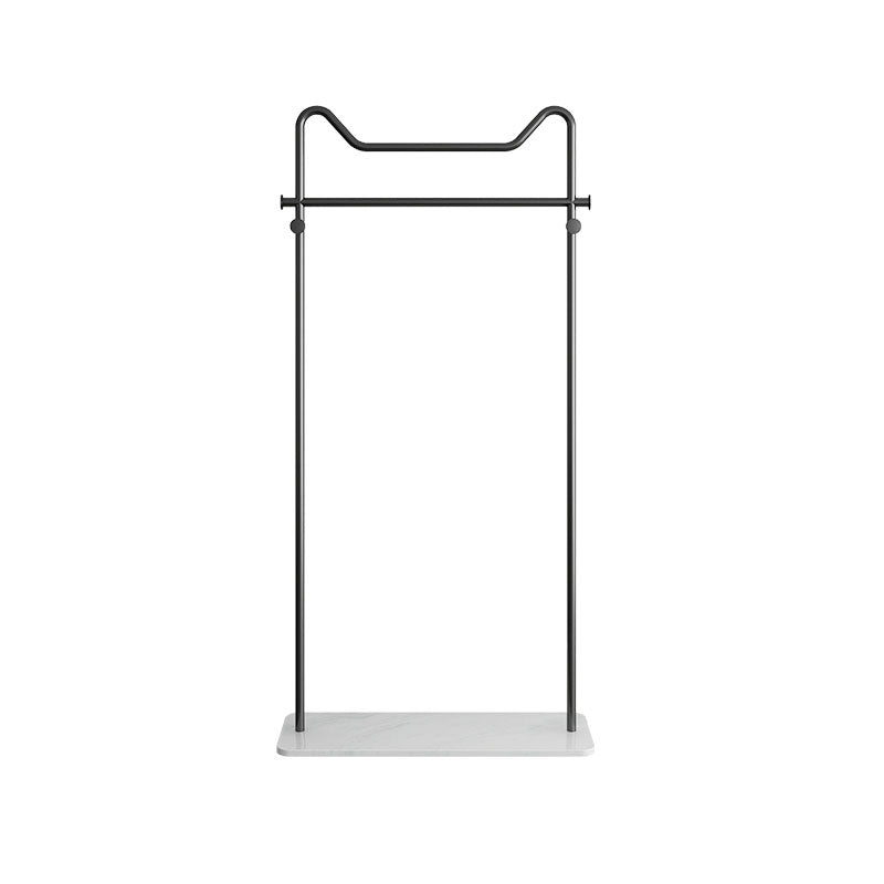 Modern Style Metallic Coat Rack Solid Color Hooks Design Free Standing Coat Rack