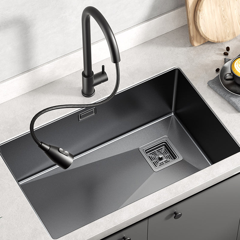 Classic Style Kitchen Sink Stainless Steel Corrosion Resistant Kitchen Sink