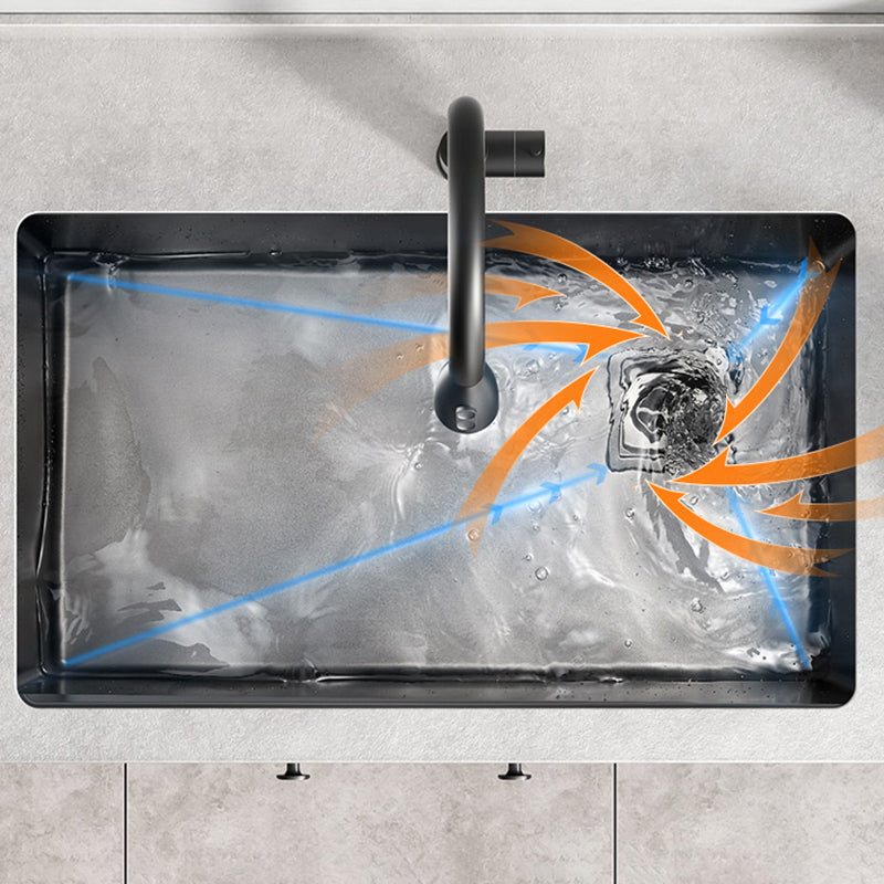 Classic Style Kitchen Sink Stainless Steel Corrosion Resistant Kitchen Sink