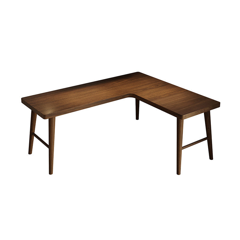 Bedroom Solid Wood Writing Table Contemporary Style Working Desk