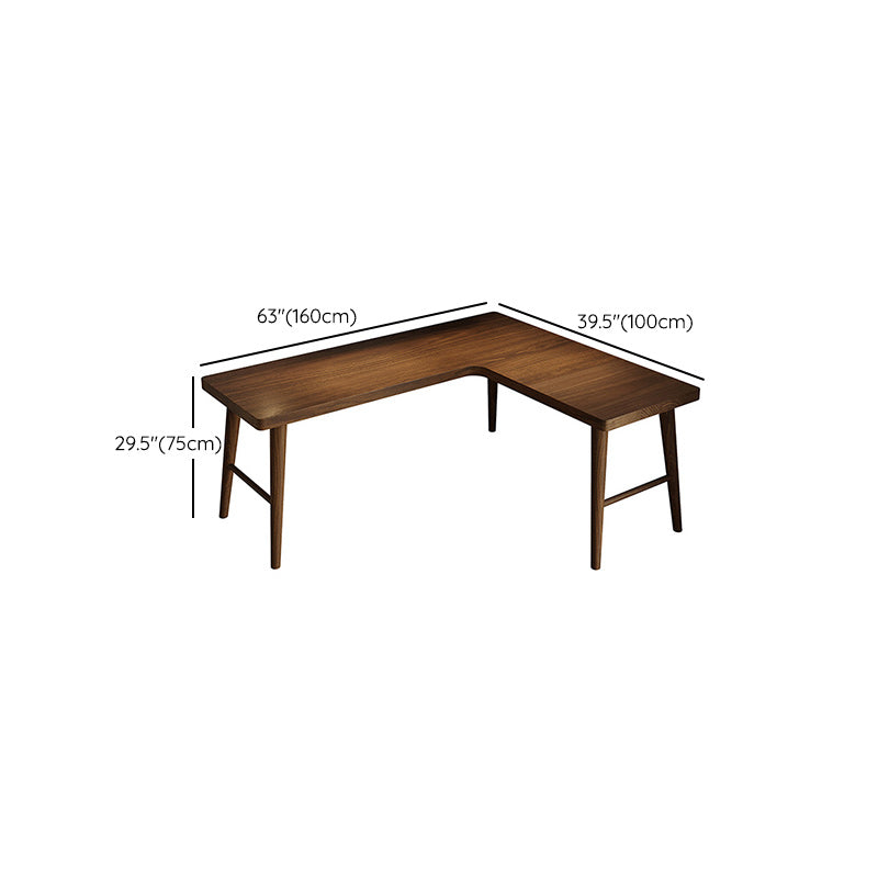 Bedroom Solid Wood Writing Table Contemporary Style Working Desk