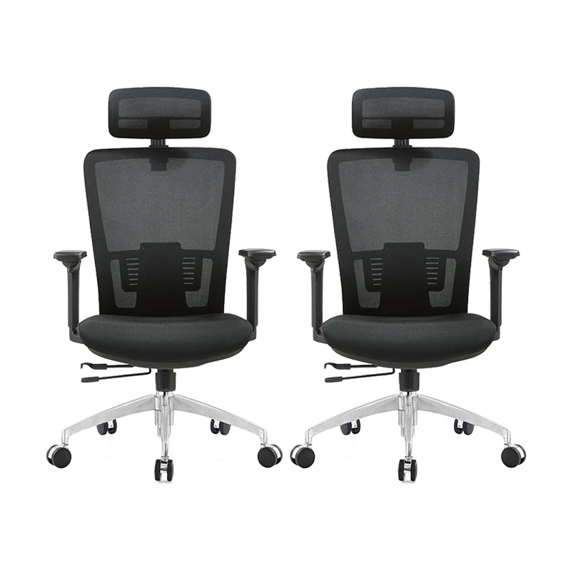 Modern Desk Chair Mesh Computer Chair High-Back Chair with Wheels