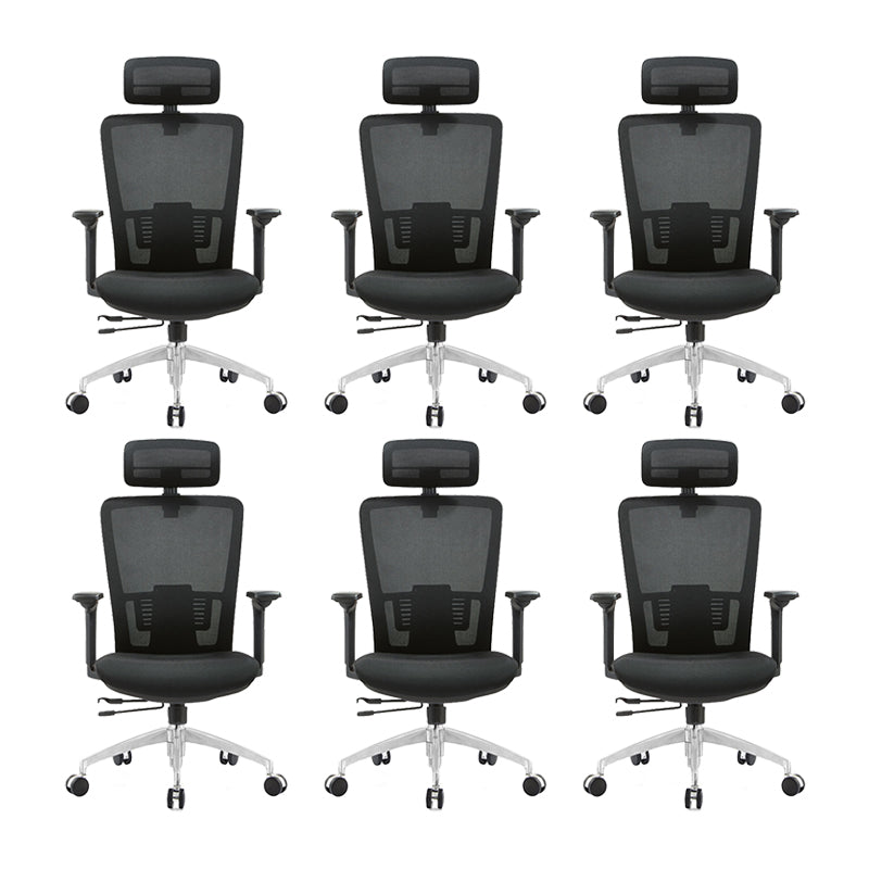 Modern Desk Chair Mesh Computer Chair High-Back Chair with Wheels