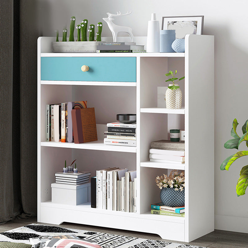 Modern Engineered Wood Bookshelf Standard Book Shelf for Home