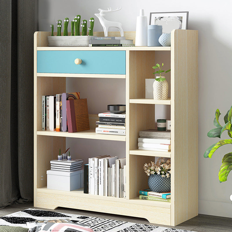 Modern Engineered Wood Bookshelf Standard Book Shelf for Home