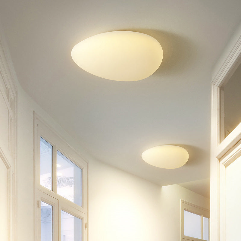 LED Ceiling Mount Light 1-light Ceiling Light with Acrylic Shade for Bedroom