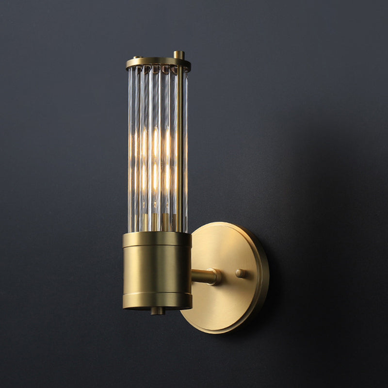 Metal Cylinder Vanity Wall Lights Contemporary Style Multi Lights Vanity Lighting Ideas