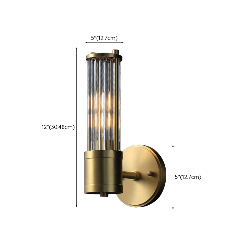 Metal Cylinder Vanity Wall Lights Contemporary Style Multi Lights Vanity Lighting Ideas