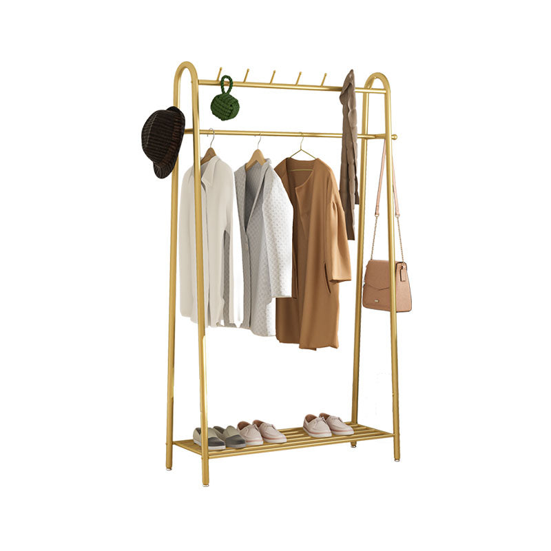 Gorgeous Coat Hanger Coat Hooks Metal Coat Rack with Storage Shelving