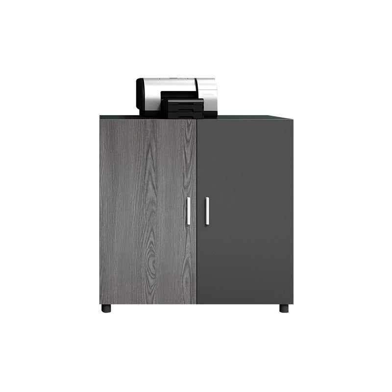 Industrial Style Vertical Filing Cabinet Wood Filing Cabinet with Locking Storage