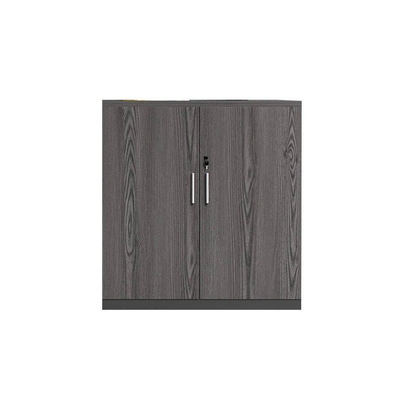 Industrial Style Vertical Filing Cabinet Wood Filing Cabinet with Locking Storage