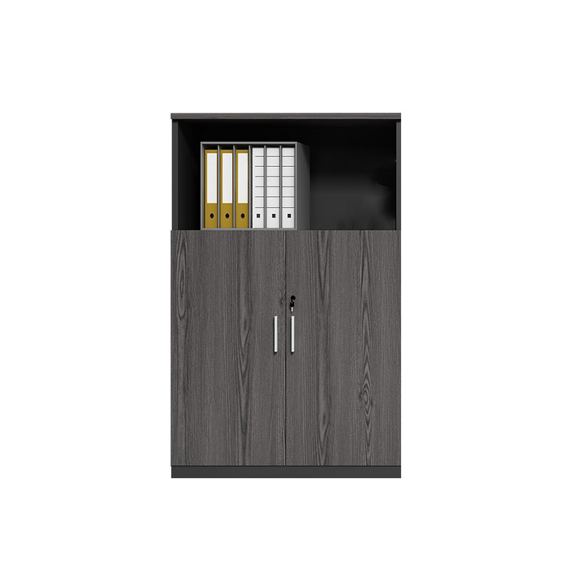 Industrial Style Vertical Filing Cabinet Wood Filing Cabinet with Locking Storage