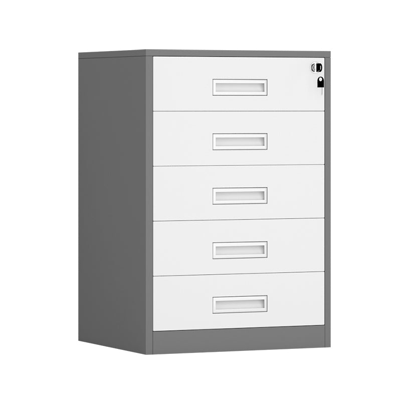 Traditional Cabinet Metal Locking Drawers and Storage File Cabinet