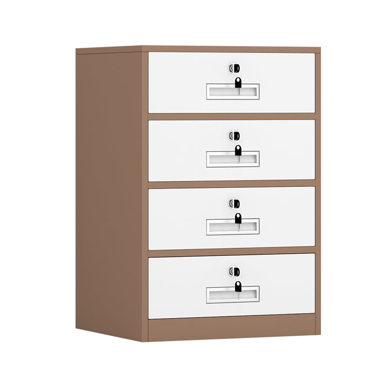 Traditional Cabinet Metal Locking Drawers and Storage File Cabinet