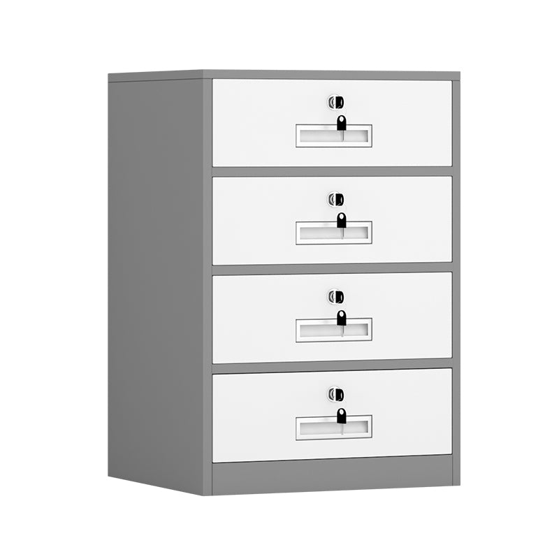 Traditional Cabinet Metal Locking Drawers and Storage File Cabinet