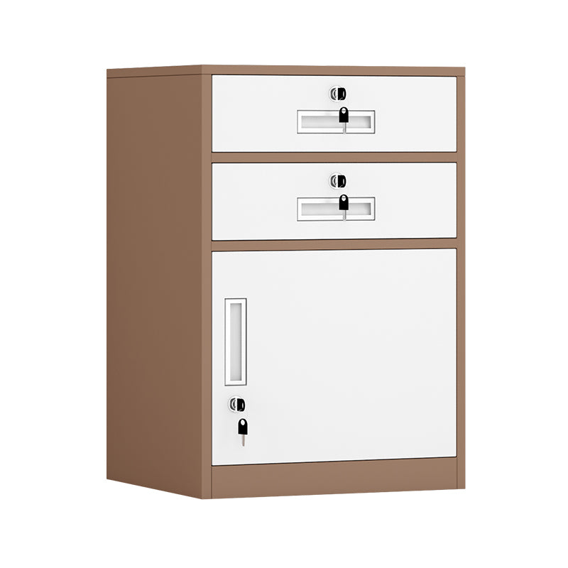 Traditional Cabinet Metal Locking Drawers and Storage File Cabinet