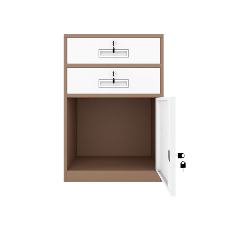 Traditional Cabinet Metal Locking Drawers and Storage File Cabinet