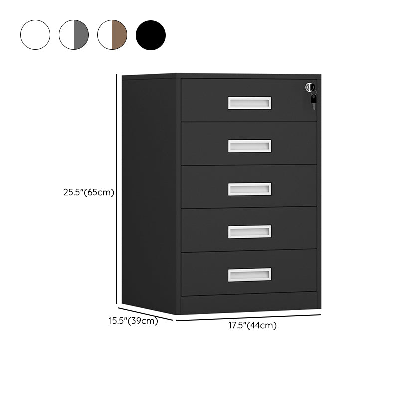 Traditional Cabinet Metal Locking Drawers and Storage File Cabinet