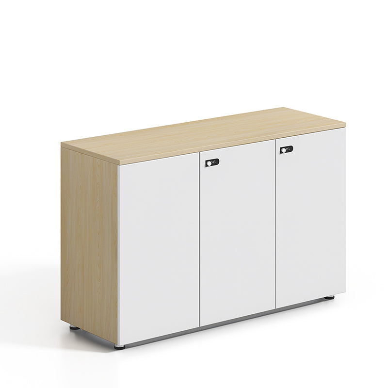 Contemporary Filing Cabinet Wood  File Cabinet with Lock and Storage