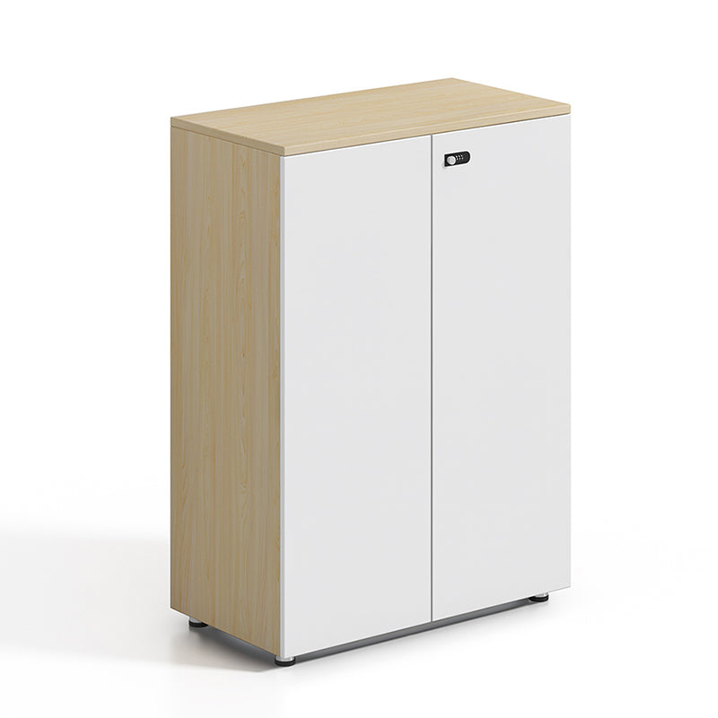 Contemporary Filing Cabinet Wood  File Cabinet with Lock and Storage