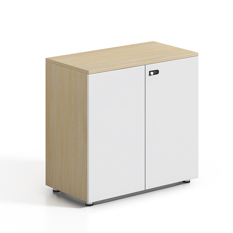 Contemporary Filing Cabinet Wood  File Cabinet with Lock and Storage