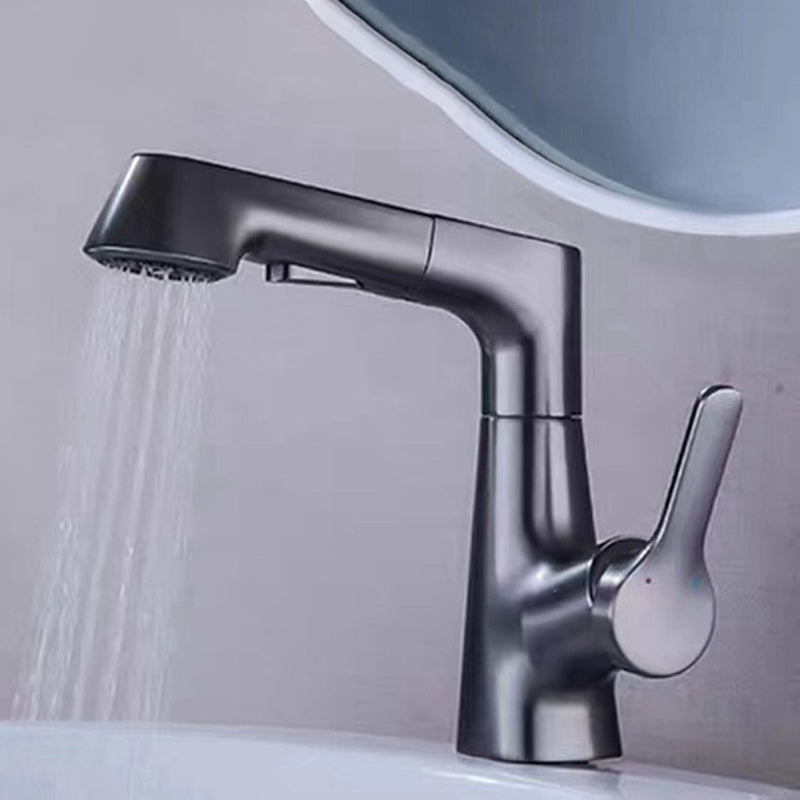 Industrial Style Faucets Lever Handles Widespread Faucets for Bathroom