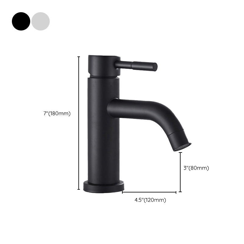 Contemporary Vessel Faucet Single Handle Low Arc Copper Vessel Faucet