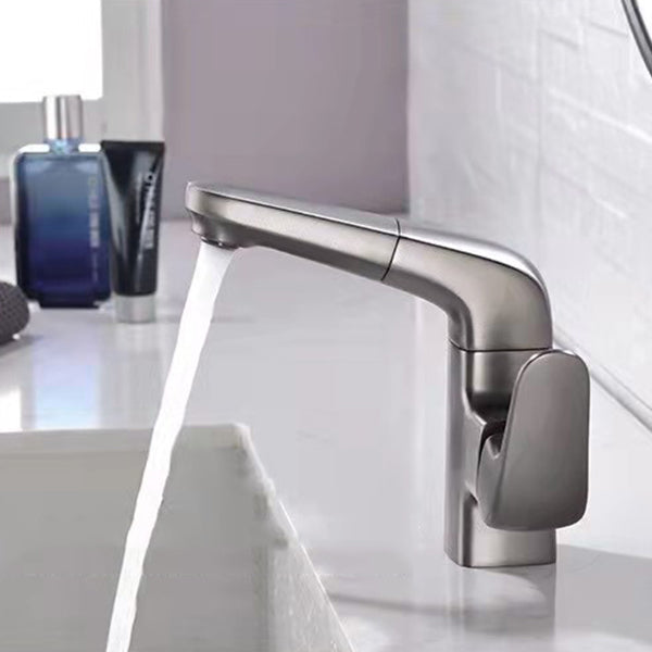 Modern Faucets 1-Handle and 1-Hole Single Level Low Profile Bar Faucet