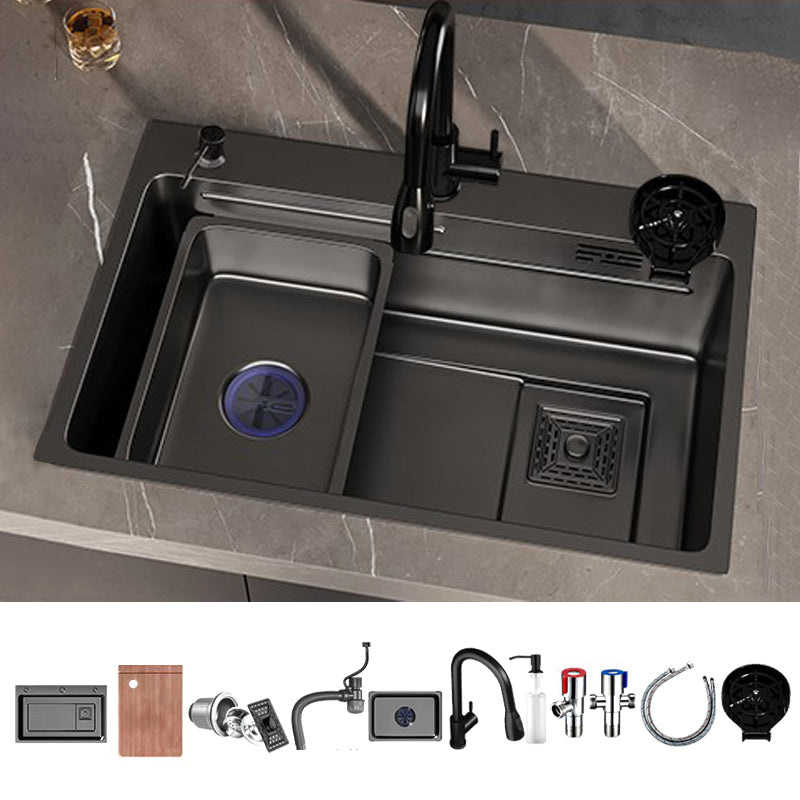 Classic Style Sink Set Stainless Steel Friction Resistant Sink Set for Kitchen