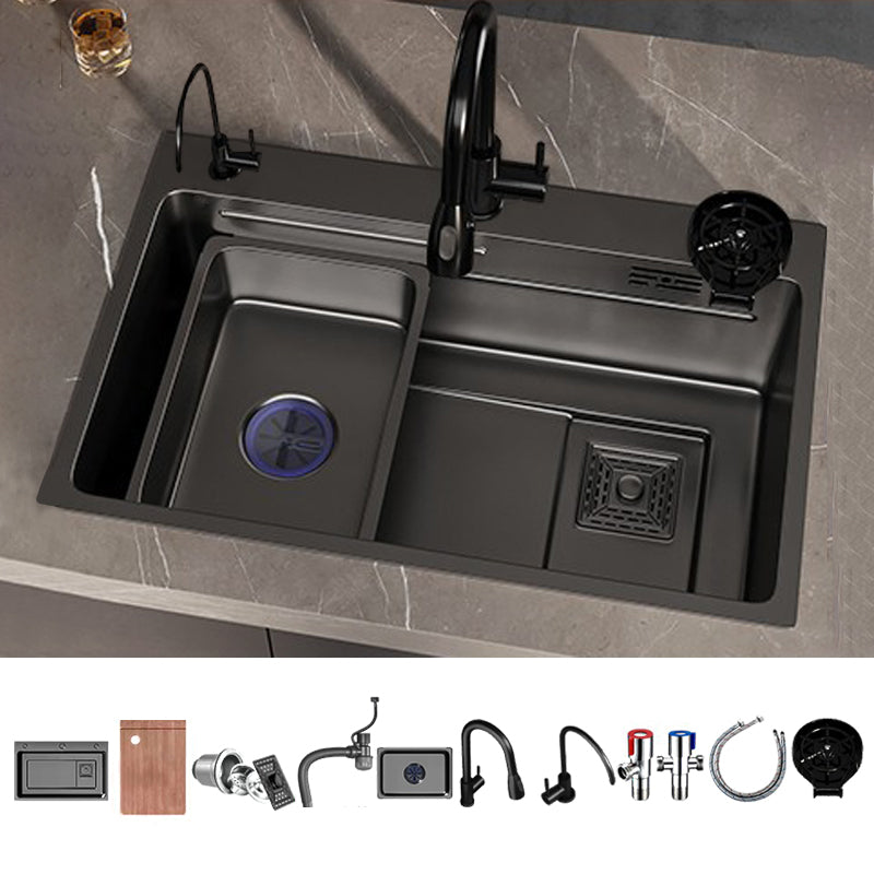 Classic Style Sink Set Stainless Steel Friction Resistant Sink Set for Kitchen