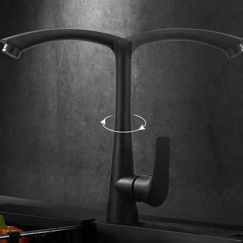 Modern Faucets 1-Handle with Water Dispenser Standard Kitchen Faucets