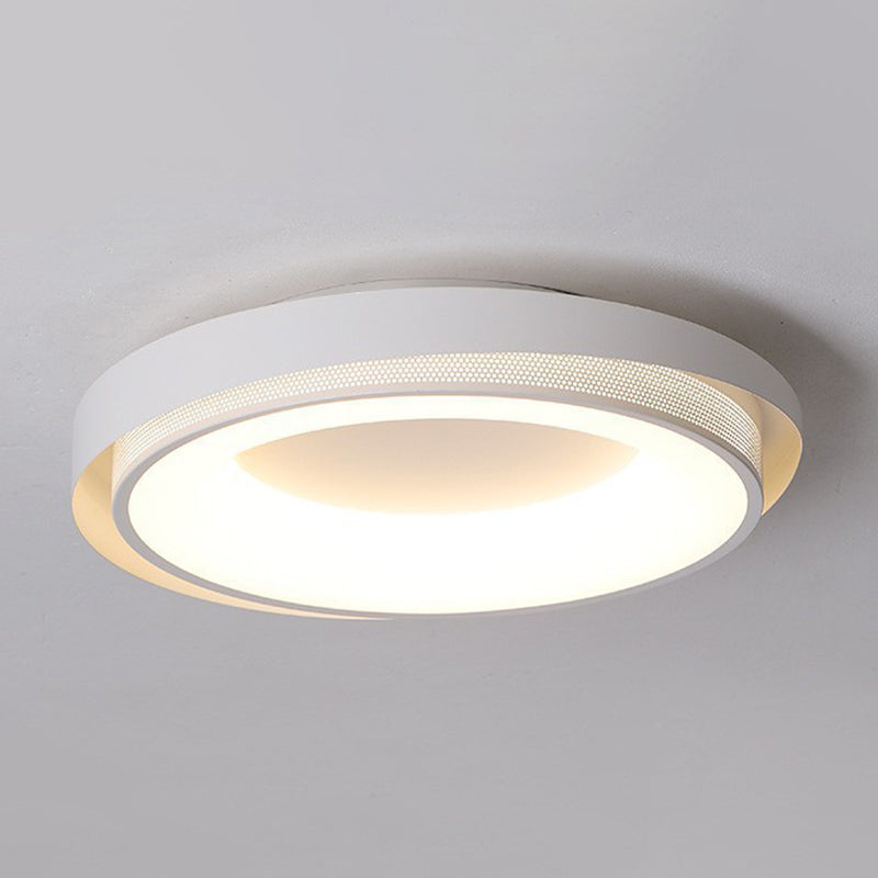 LED Modern Ceiling Light White Flush Mount Lighting for Restaurant