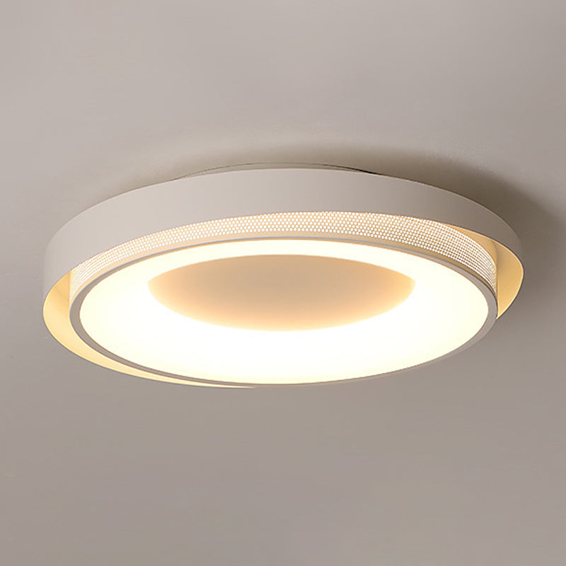 LED Modern Ceiling Light White Flush Mount Lighting for Restaurant