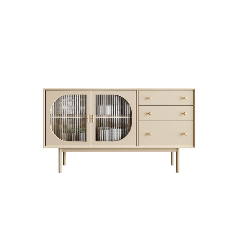 Modern Home Storage Sideboard Rectangle Wooden Sideboard Cabinet