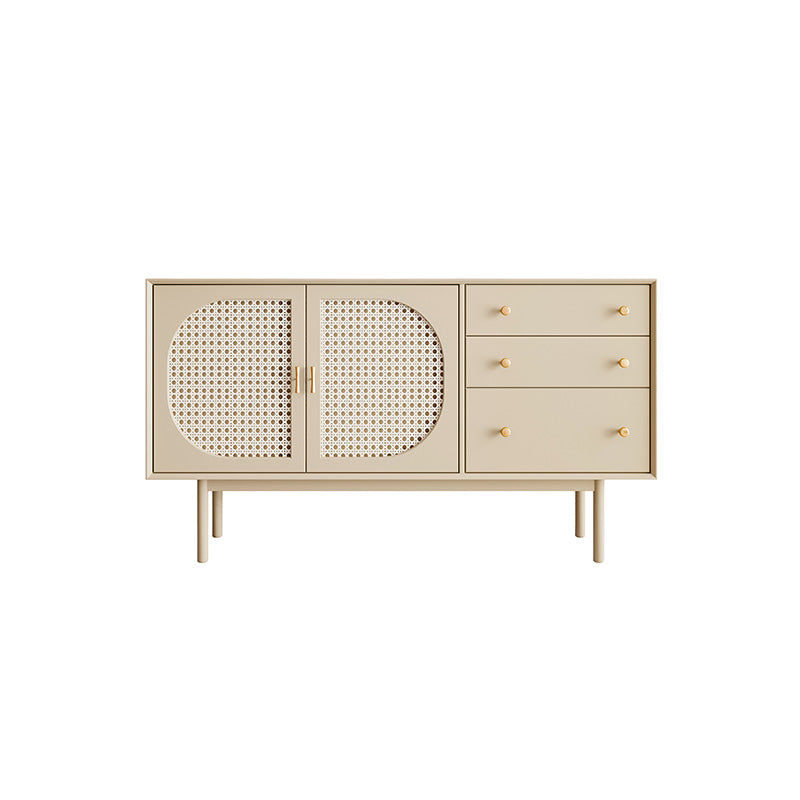 Modern Home Storage Sideboard Rectangle Wooden Sideboard Cabinet